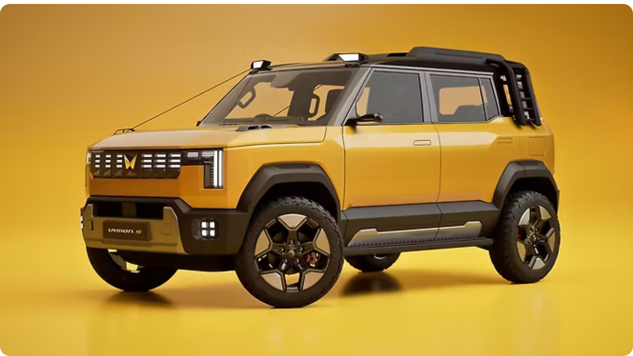 Mahindra Vision S Concept Is Here! Defender-Like But Next-Gen Scorpio