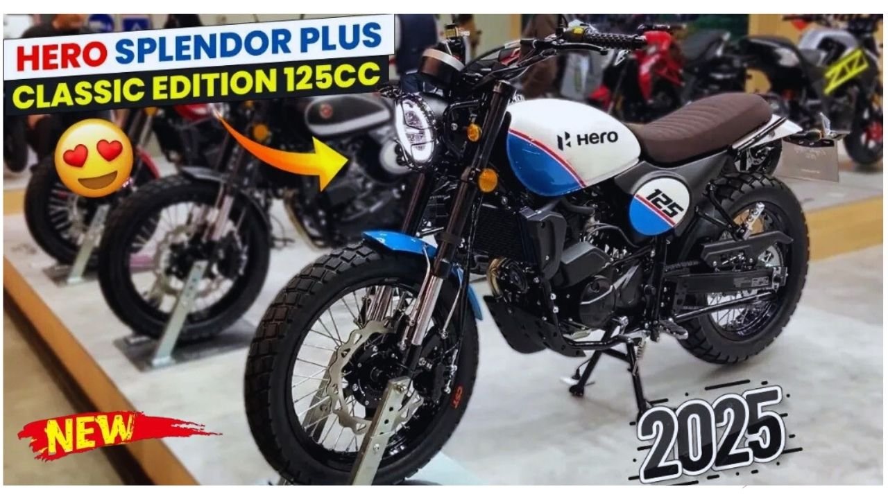 New Hero Splendor 125 Launched in 2025 – Mileage, Features, Performance & Price